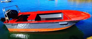 Embarcación 7 a lista con motor Tohatsu