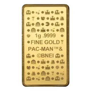 Moneda Oro 1g 24K Pac-Man