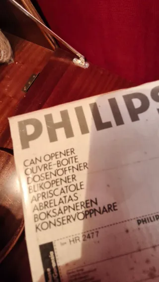 Abrelatas Philips Eléctrico/Nuevo