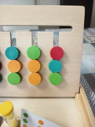 Juego de Lógica Montessori Madera