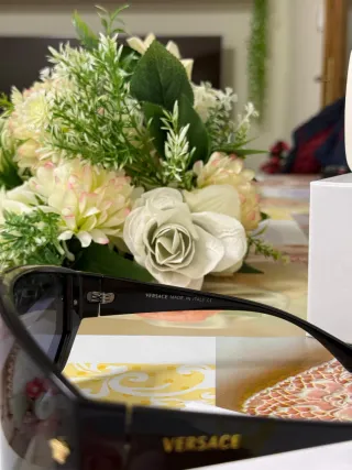 Occhiali da sole Vers VE4461 Nero/Oro