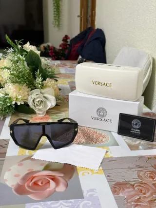 Occhiali da sole Vers VE4461 Nero/Oro