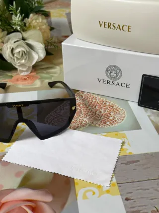 Occhiali da sole Vers VE4461 Nero/Oro