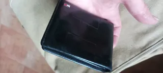 Cartera Tommy Hilfiger Piel Negra