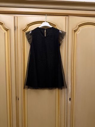 Abito nero elegante bambina 8 anni In Extenso
