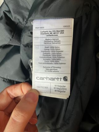 Abrigo Carhartt Negro