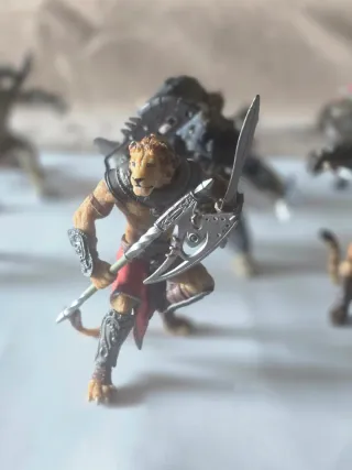 Lote 8 Figuras Guerreros Mutantes Papo