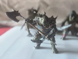 Lote 8 Figuras Guerreros Mutantes Papo