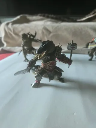 Lote 8 Figuras Guerreros Mutantes Papo