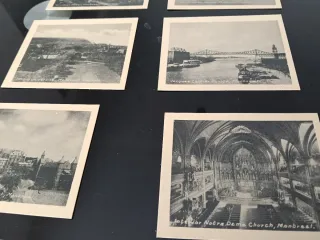 Lote Postales Antiguas Montreal Arquitectura Vinta