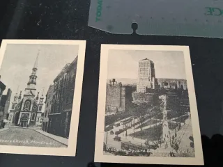 Lote Postales Antiguas Montreal Arquitectura Vinta