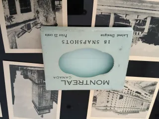 Lote Postales Antiguas Montreal Arquitectura Vinta