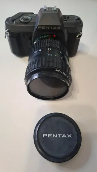Cámara Pentax Analógica Negra