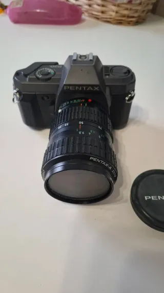 Cámara Pentax Analógica Negra