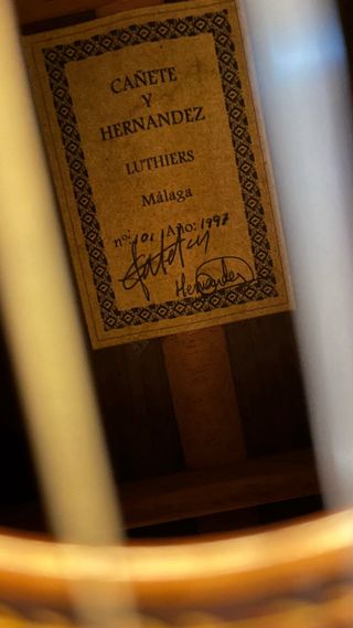 Guitarra Clásica Cañete 1997