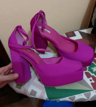 Tacones Fucsia MyAgleet