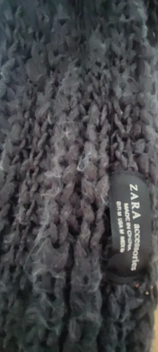 Bufanda Zara de punto