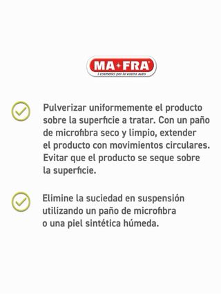 Limpiador asientos coche Cuidado de la piel 3 en 1