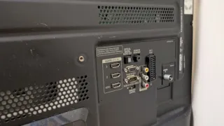 Televisión LG Negra