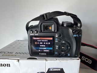 Cámara Canon EOS 1000D + Accesorios