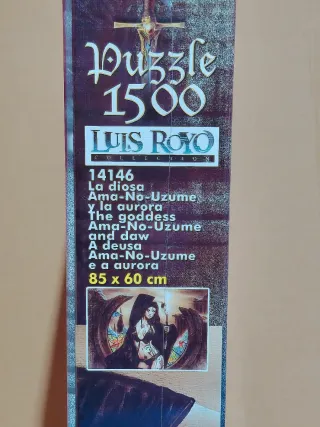 Puzzle Luis Royo la diosa