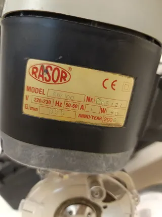 Cizalla de mesa para tejidos Rasor SW100