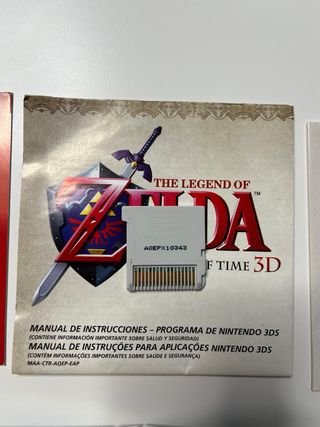 Pack Zelda 3DS: Ocarina of Time + Majora's Mask
