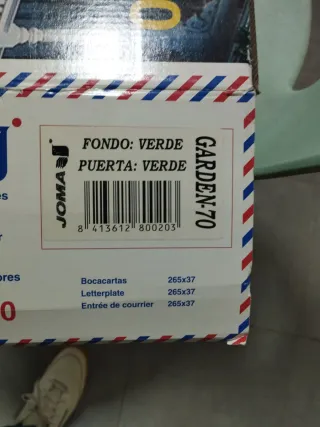 Buzón Joma Garden-70 Verde