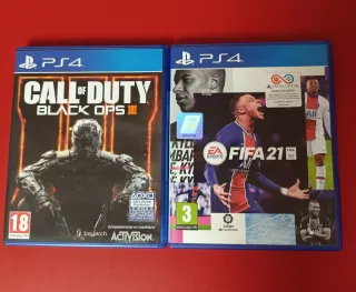 Call of Duty: Black Ops III PS4 y Fifa 21