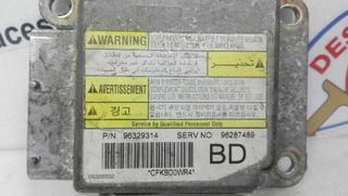 Daewoo 96329314 centralita airbag nubira se 816081