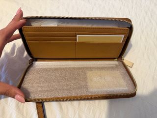 Michael Kors Jet Set Travel Wristlet Marrón