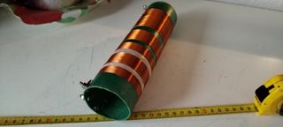 Bobina de radio antigua