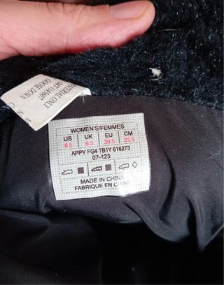 Botas de Nieve The North Face Negras