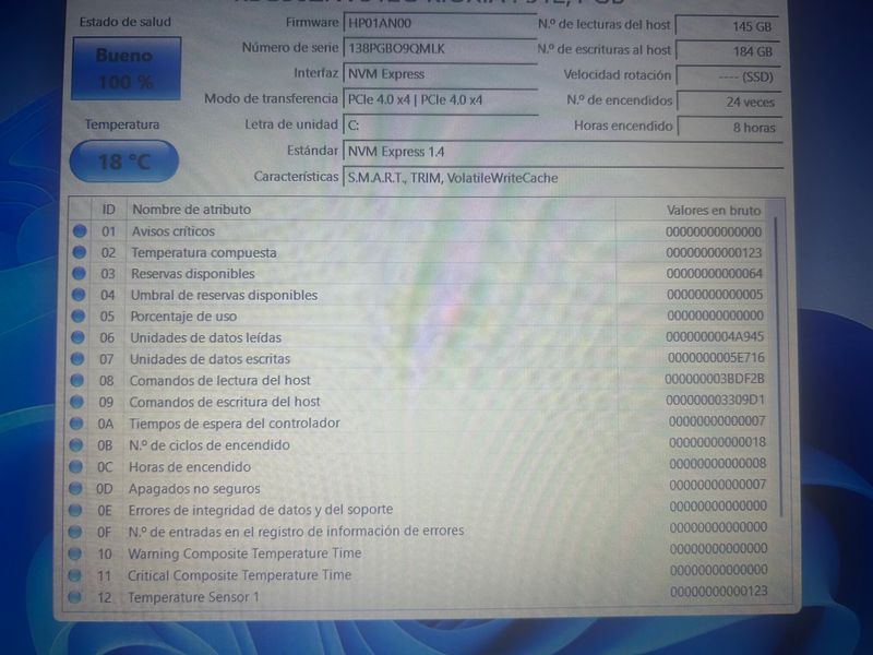 Portátil HP 15-fd0188ns i5-1334U 16GB 512GB NUEVO afbeelding 9