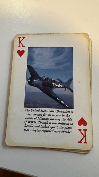 Baraja de cartas de póker de aviones