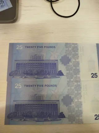 2 Banconote 2 Serie Siriane Correlativa