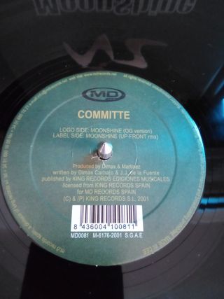 COMMITTE - MOONSHINE - VINILO REMEMBER