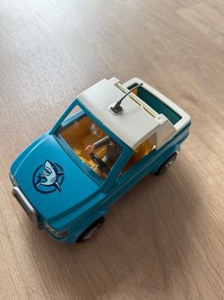 Coche y lancha Playmobil