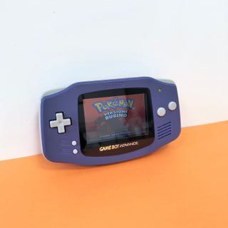 CONSOLE NINTENDO GAME BOY ADVANCE GBA IPS VIOLA