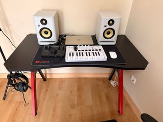 Estudio de grabación casero semiprofesional