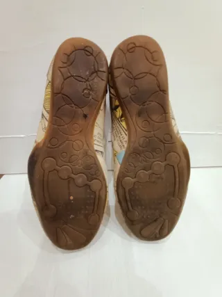 Bambas cómics de piel