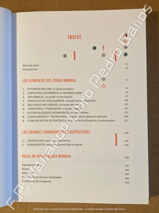 Libro El Dominio Mundial, autor Pedro Baños