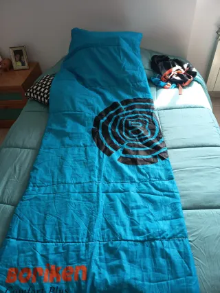 Saco de dormir infantil azul