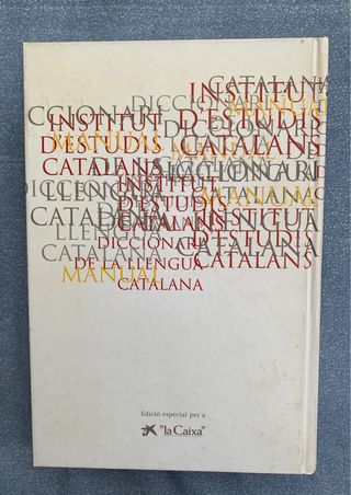 Diccionari Manual De La Llengua Catalana
