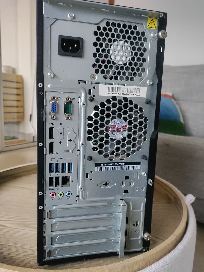 PC Workstation Lenovo 16GB RAM 500GB SSD + 1TB HDD afbeelding 3