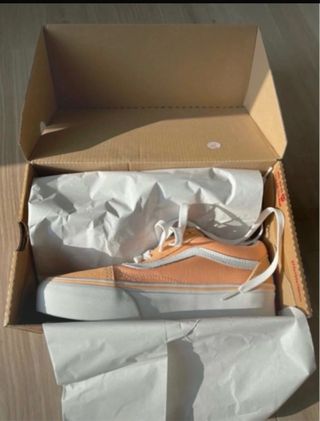 Vans Old Skool Arancione Pesca platform