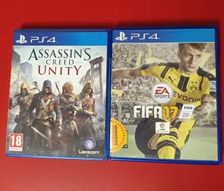 Assassin's Creed Unity y Fifa 17