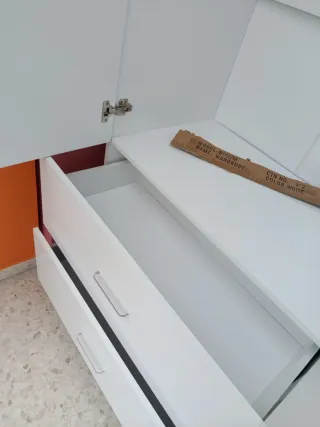 Ropero 2 puertas con espejo