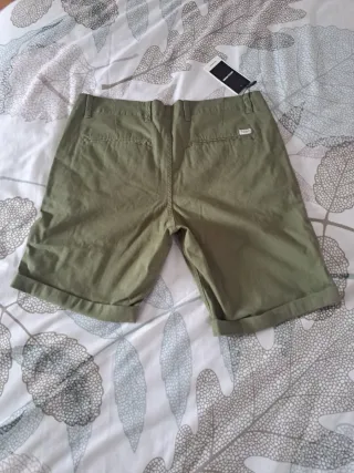 Pantalón corto Jack & Jones verde Talla L