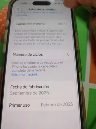 iPhone 16 Rosa 128 GB